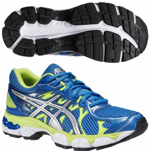 Asics gel nimbus on sale 16 kids green